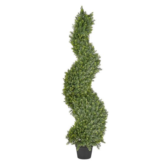 Tekokasvi CYPRESS SPIRAL TREE 126 cm Vihreä