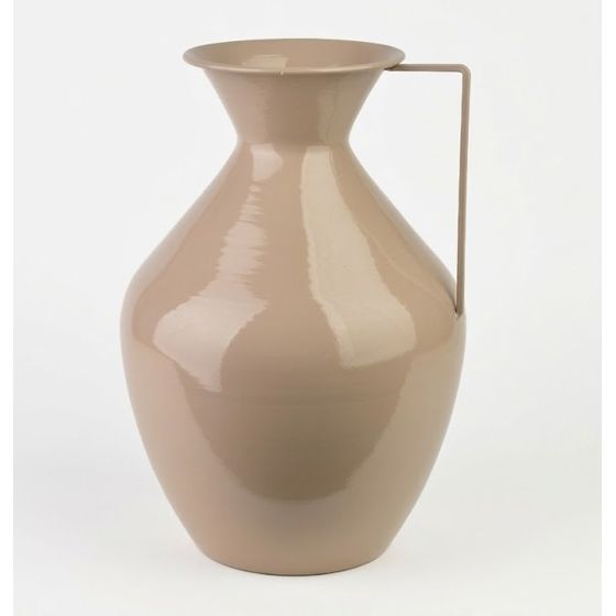 Maljakko metalli MONDEX ROGER 15,7x25x37 cm beige 1 kpl