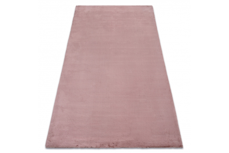 Matto BUNNY vaaleanpunainen Jäljitelmä kanin turkista 120x170 cm