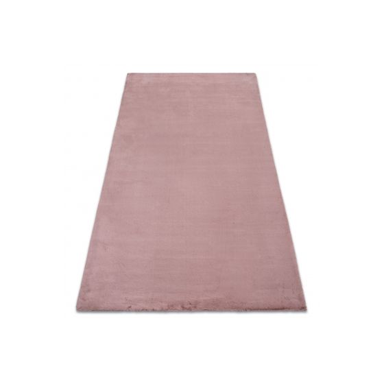 Matto BUNNY vaaleanpunainen Jäljitelmä kanin turkista 120x170 cm