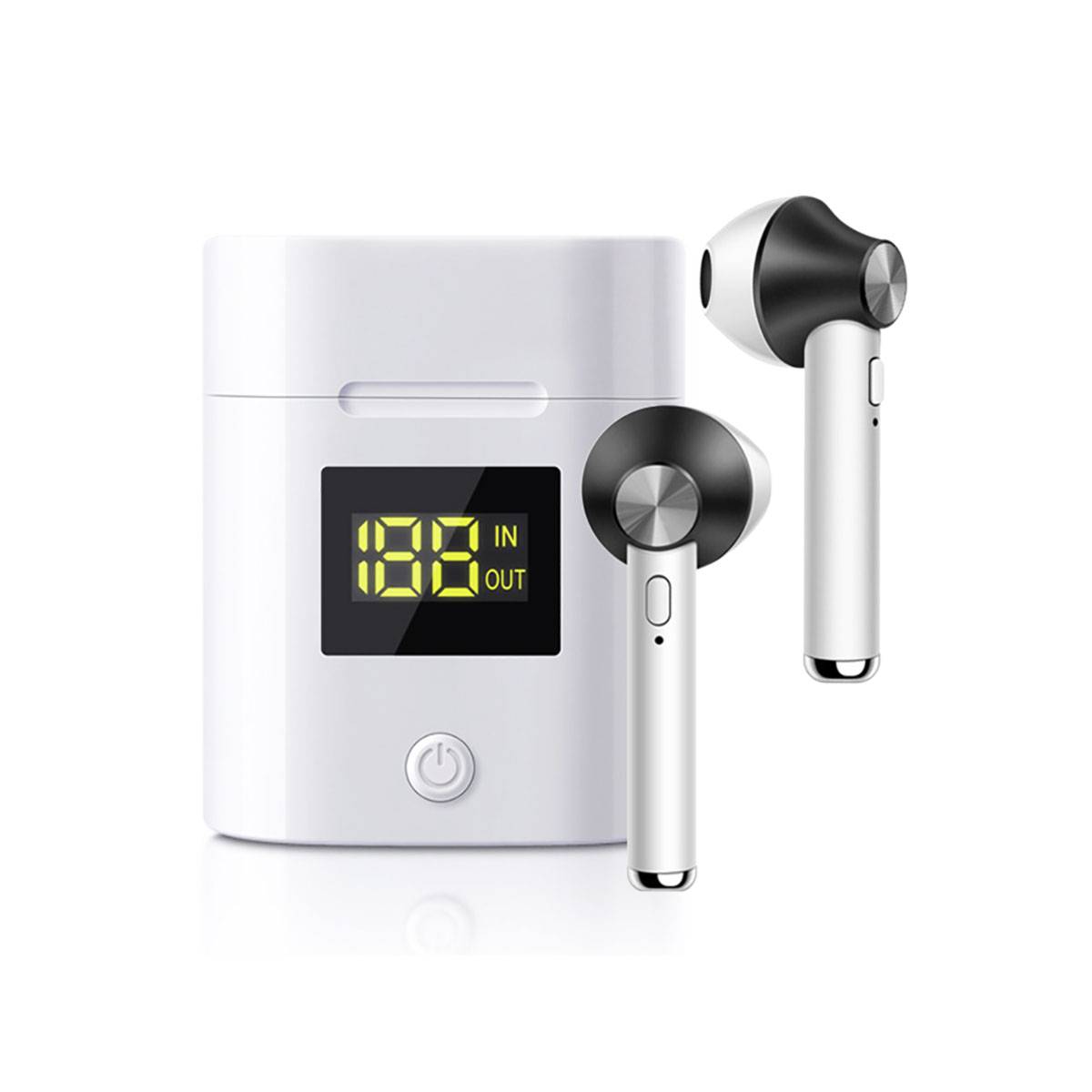 Kuulokkeet Langaton Bluetooth 5.0 TWS JeezPro LED-näyttö