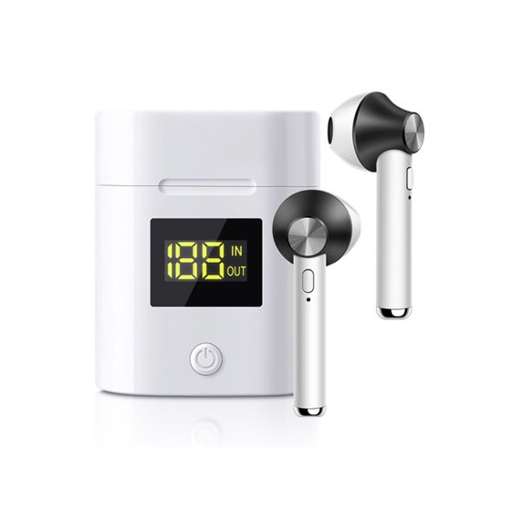 Kuulokkeet Langaton Bluetooth 5.0 TWS JeezPro LED-näyttö