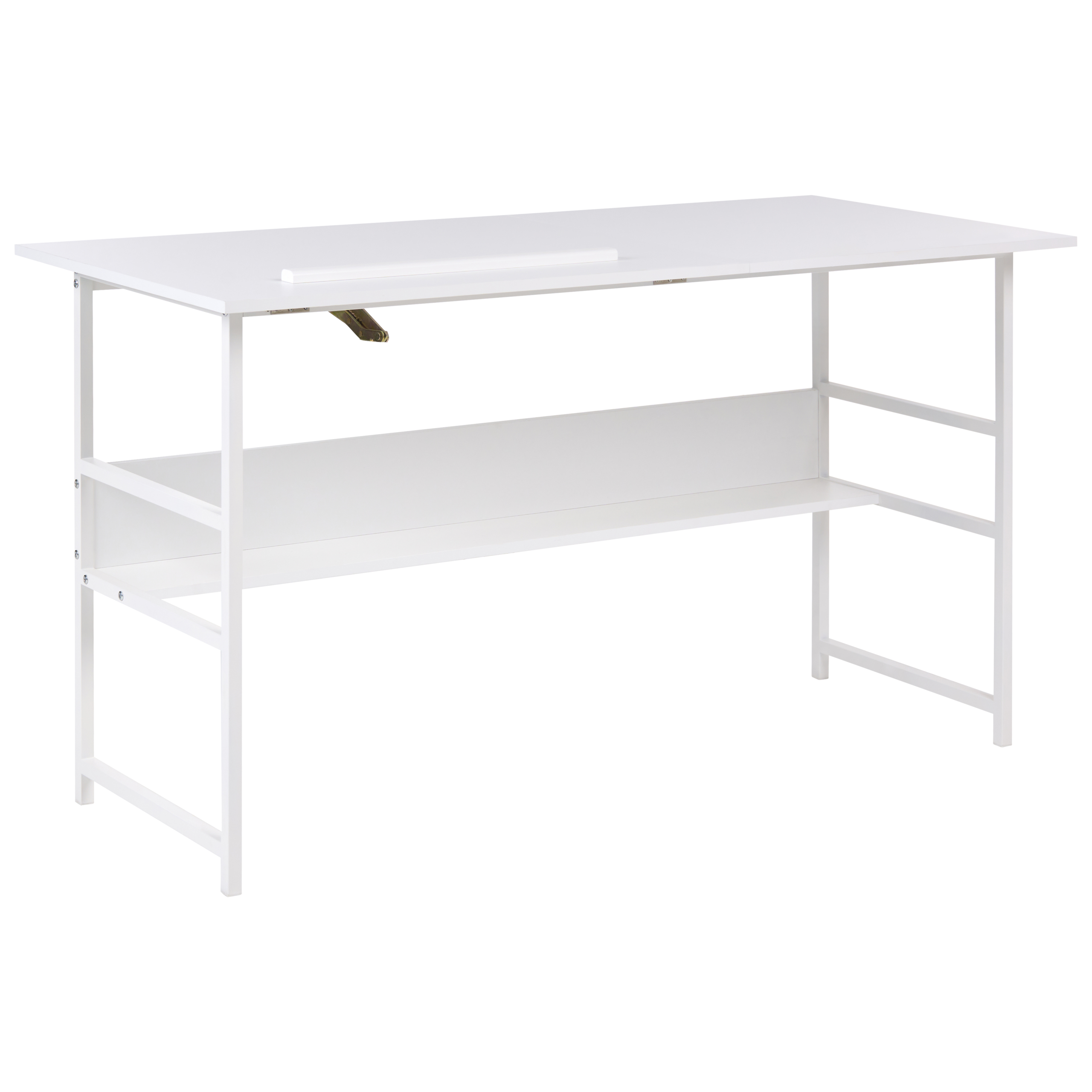 Piirustuspöytä kallistettava ORAN 140 cm 60 cm Valkoinen