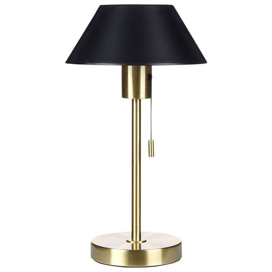 Pöytävalaisin CAPARO metalli Musta/kulta