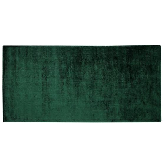 Matto GESI II Tummanvihreä 80 x 150 cm Viskoosi