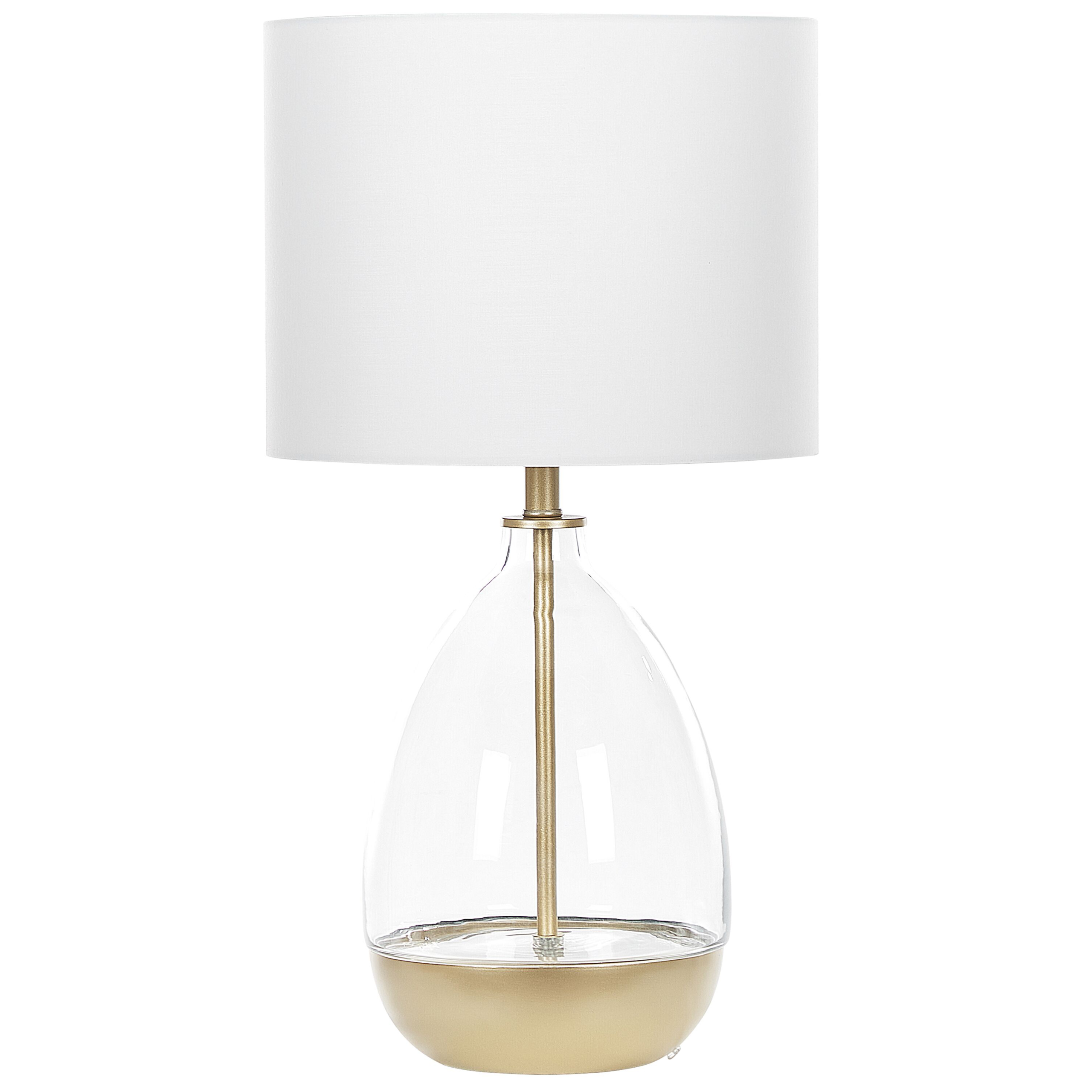 Pöytävalaisin OKARI lasi Valkoinen