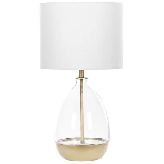 Pöytävalaisin OKARI lasi Valkoinen