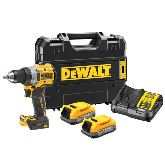 DeWalt DCD800E2T XR 18V -Akkuporakone 2x 1,7 Ah PowerStack