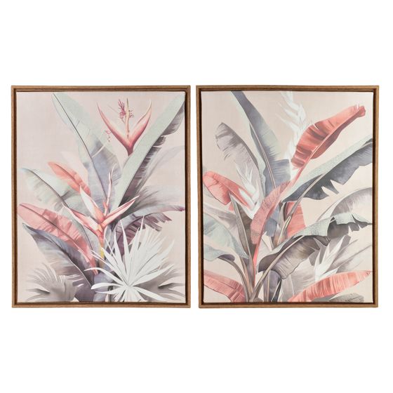 Taulu INGA Komplet 40x50 vaaleanruskea 2kpl