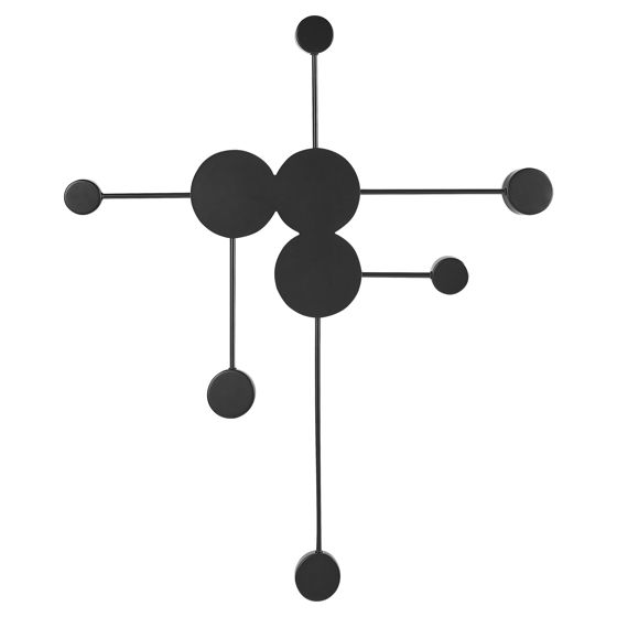 LED-seinävalaisin MARIATO metalli Musta
