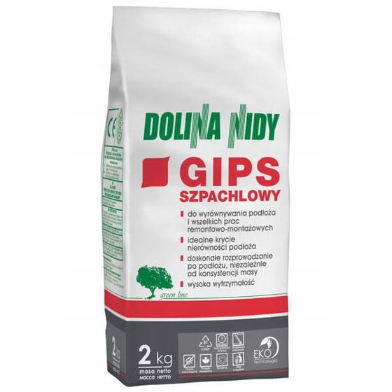 Dolina Nidy Kipsikitti 2 kg vaaleanharmaa