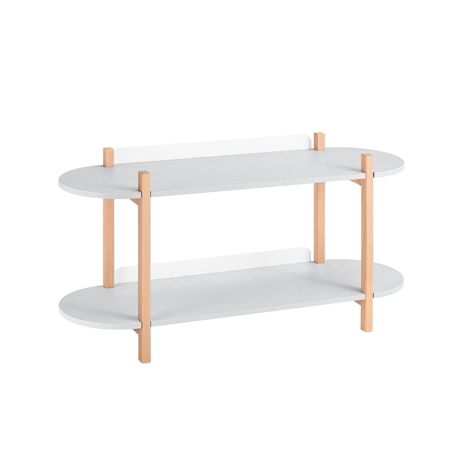 SoBuy Monikäyttöinen kirjahylly hstr01-hg, ekologinen ja laadukas