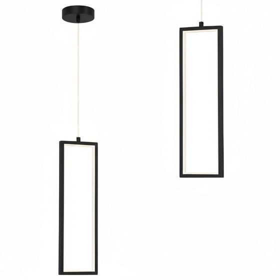 TOOLIGHT riippuvalaisin LHJ083-1CP Musta, 12x12x20cm