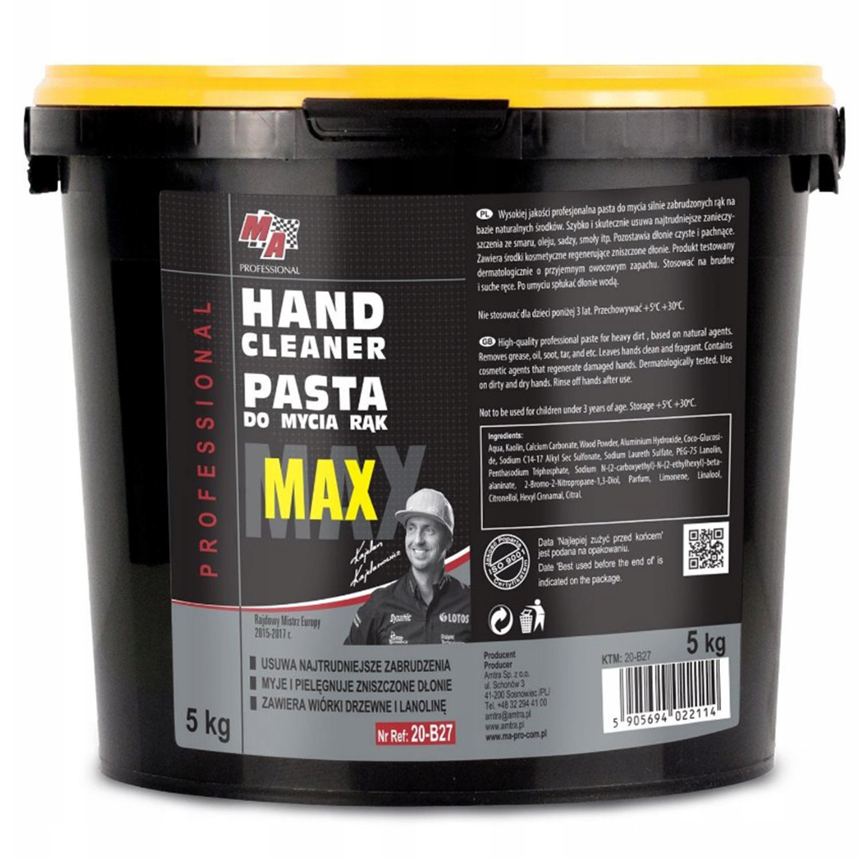 022114 MA professional - Käsienpesutahna "MAX" - puulastuja 5 kg