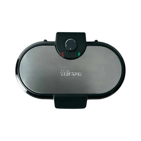 Tristar | Vohvelirauta | WF-2120 | 1200 W | Taikinan kapasiteetti 10 | Sydämenmuotoinen | Musta