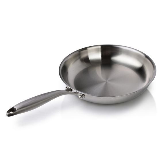 Paistinpannu ruostumaton teräs Allesken RESTA 28 cm hopea 1 kpl