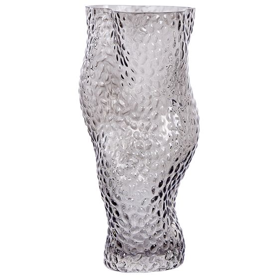 Kukkamaljakko DYTIKO 31 cm Lasi Harmaa