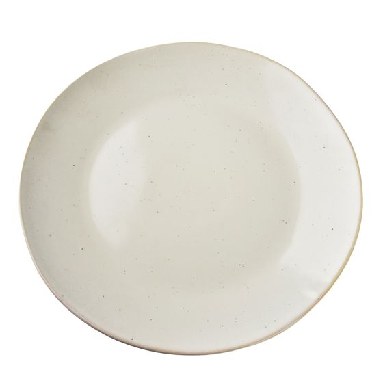 Ruokalautanen keramiikka BASIC NATURE 28x28x3 cm beige 1 kpl