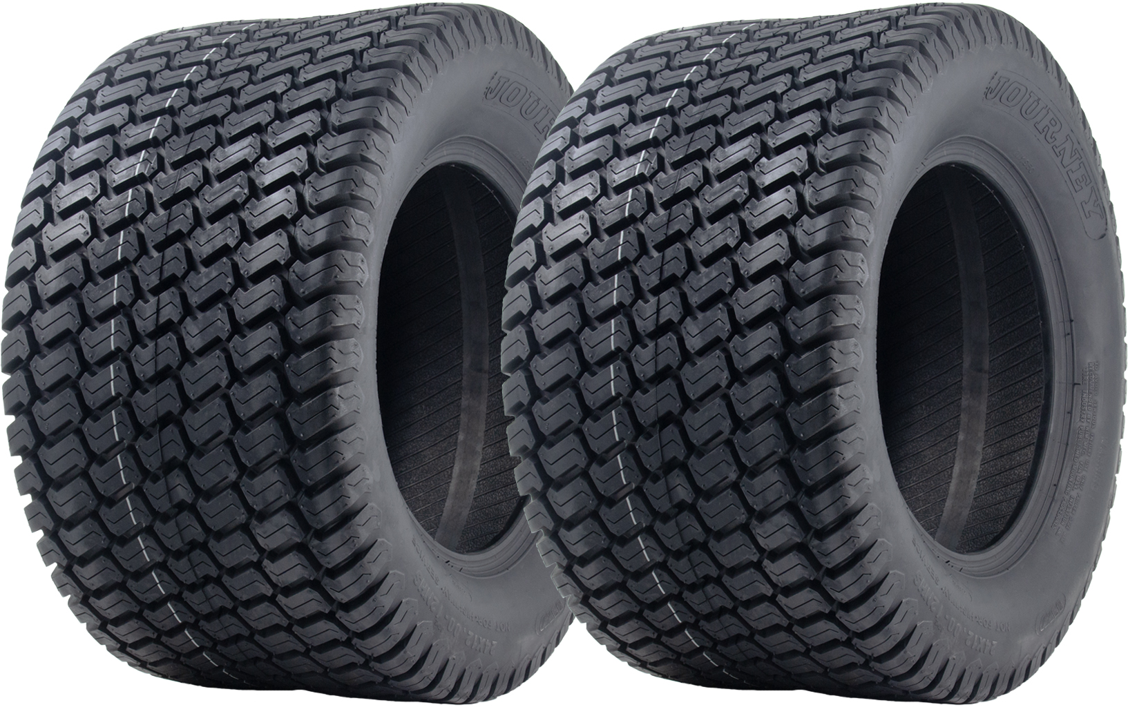 24x12.00-12 ruohonleikkurin rengas, 4-kerroksinen Multi Turf Grass P332, kantavuus 776 kg (2 kpl:n sarja)