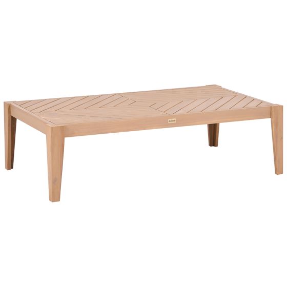 Ulkosohvapöytä RIVELLO 123 cm 68 cm Akaasia Vaaleanruskea