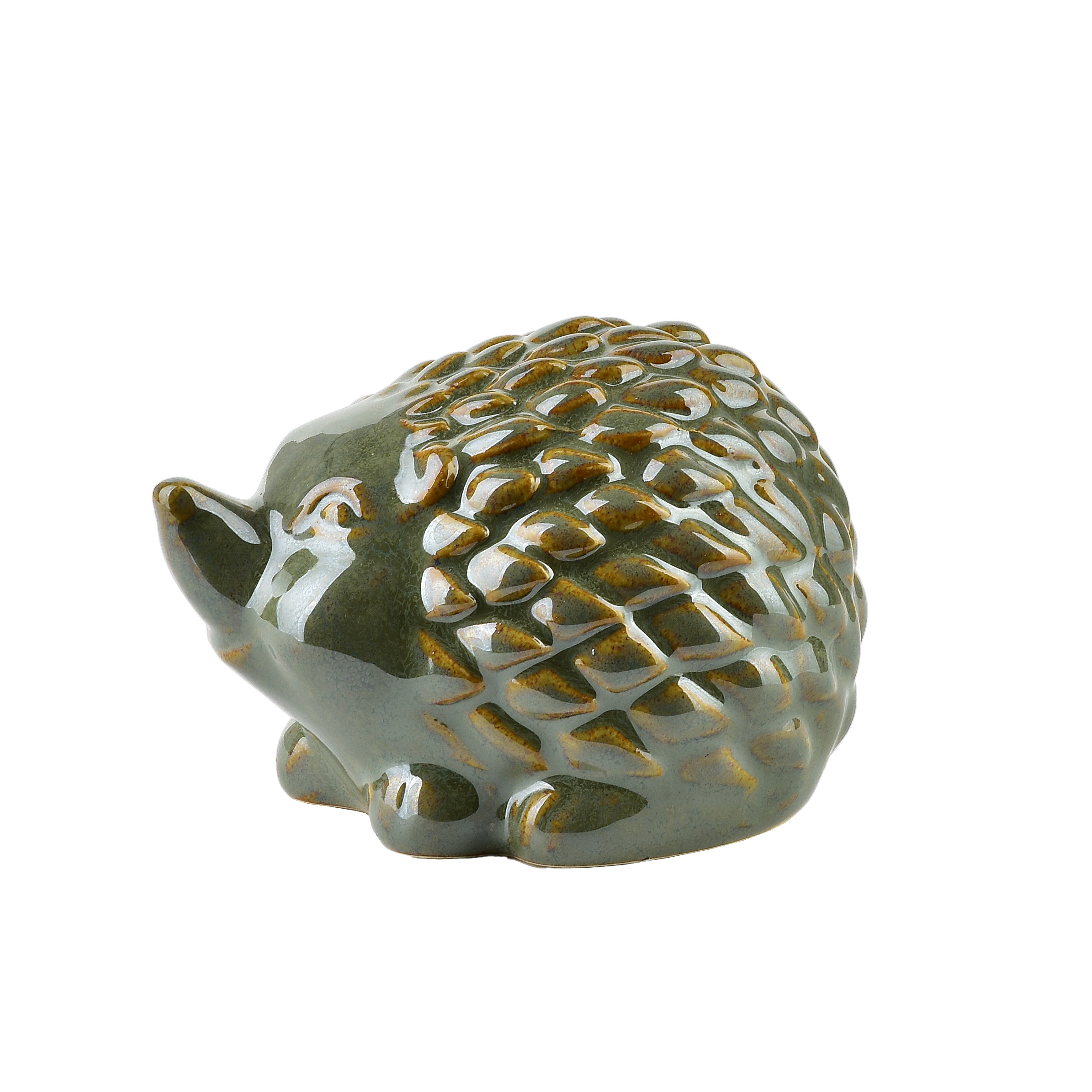 Siilihahmo keraaminen MAVE GREEN 10x8x7 cm vihreä 1 kpl