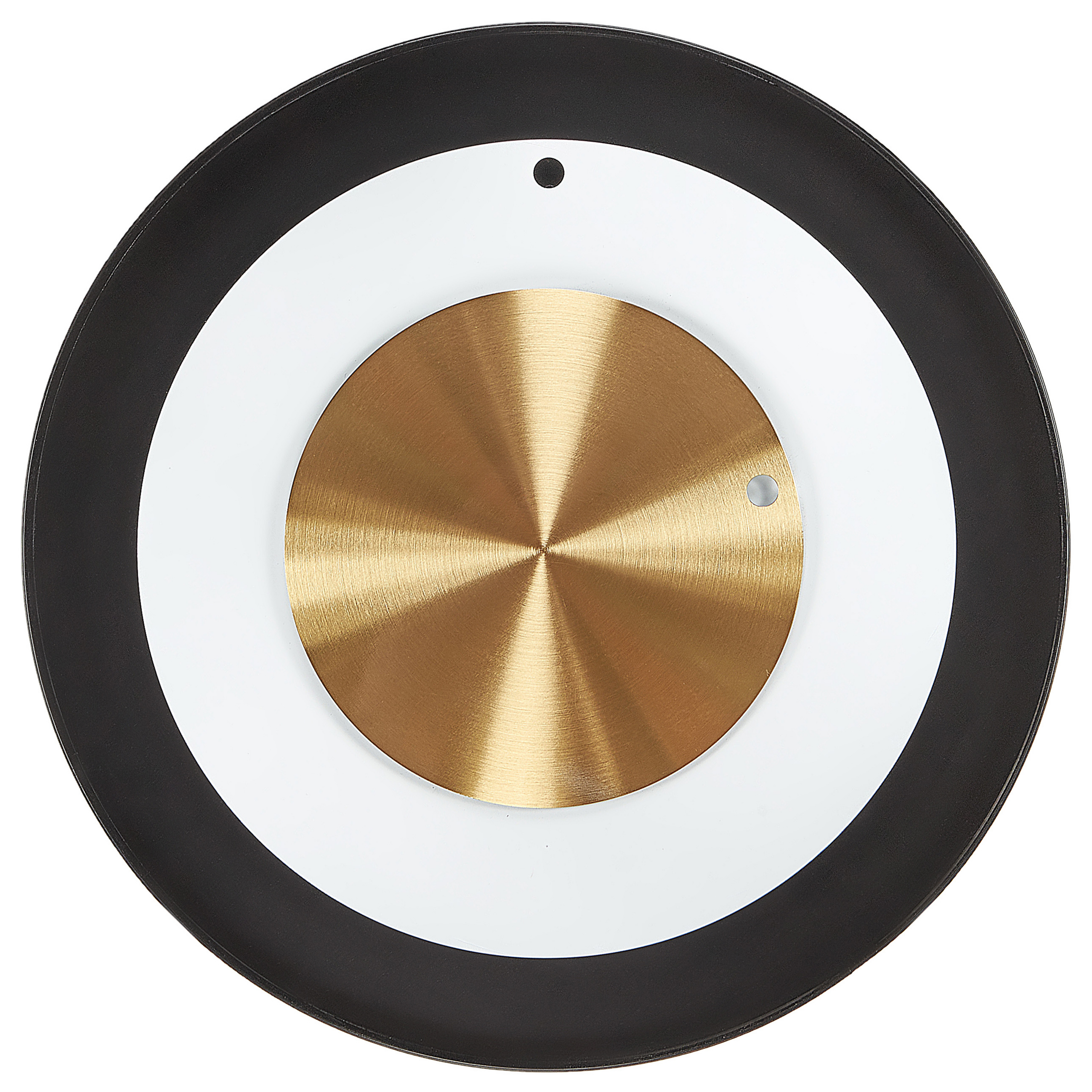 Seinäkello CLUSES 30 cm metalli Musta