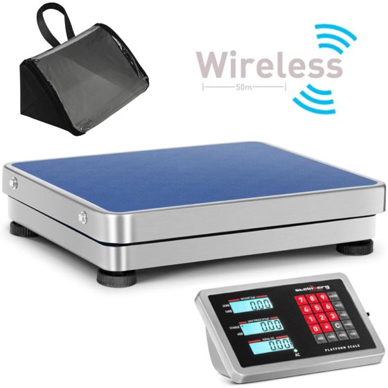 Langaton WiFi-alustavaaka 150 kg / 0,01 g