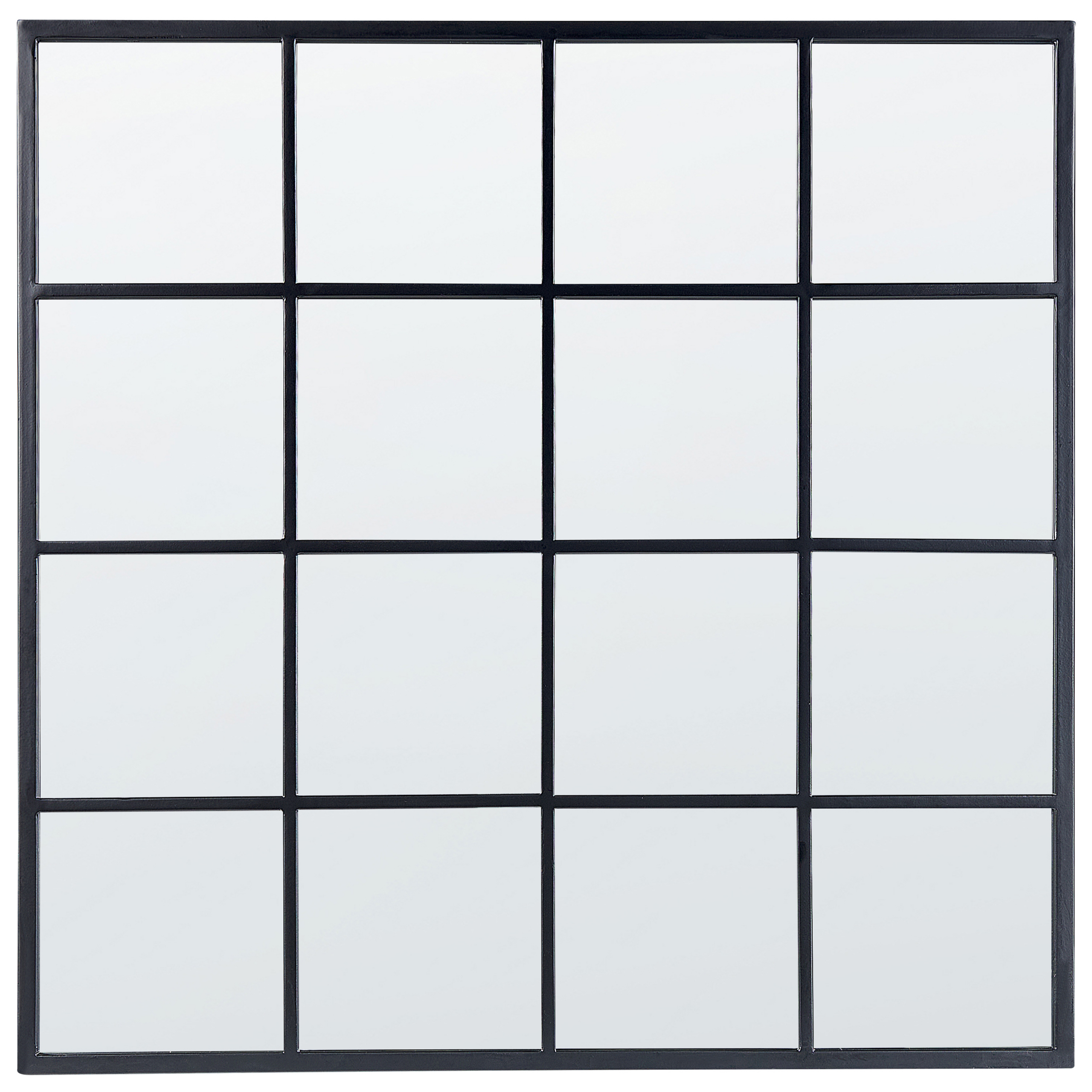 Seinäpeili BLESLE 78 cm 78 cm metalli Musta