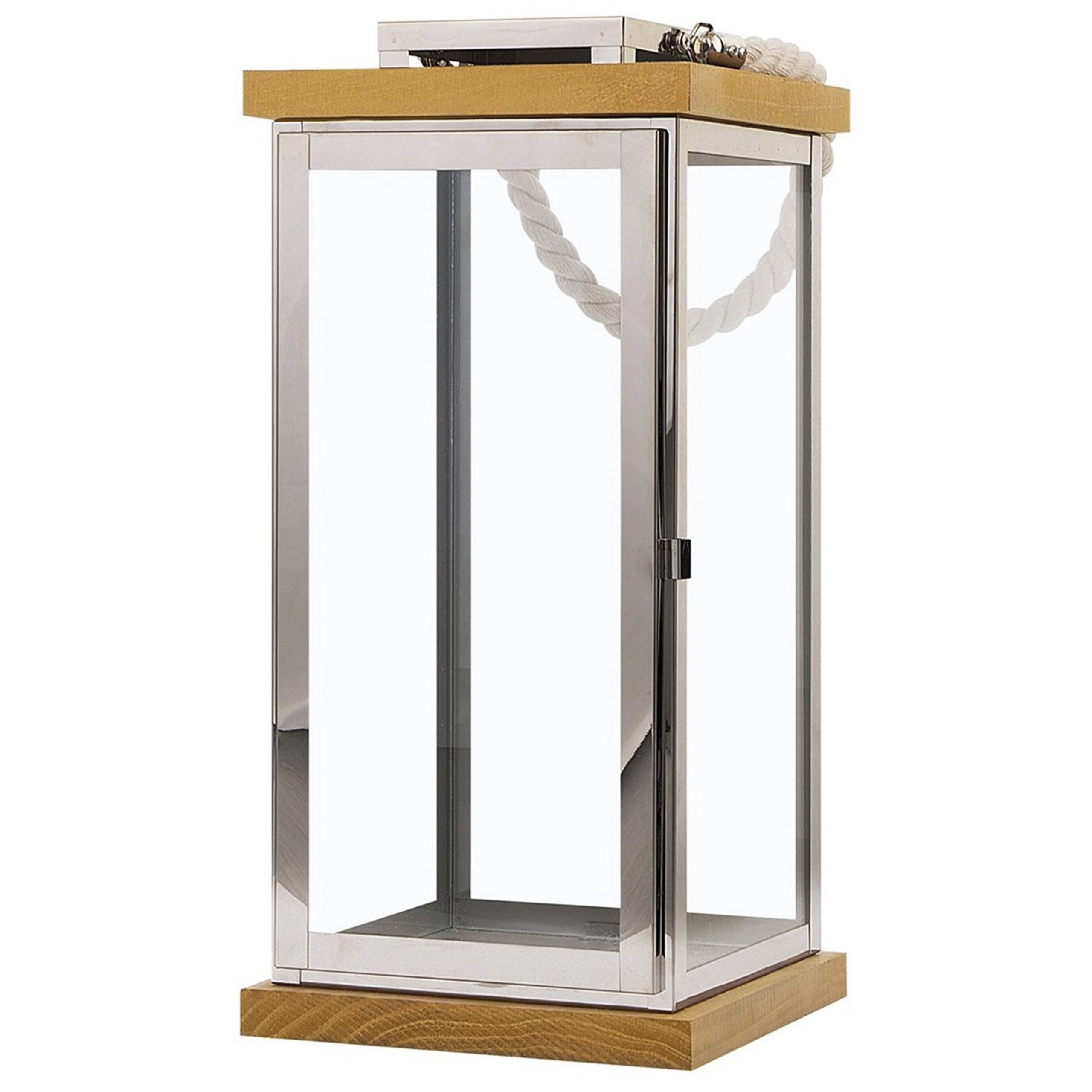 Lyhty BORNEO metalli 41 cm Hopea