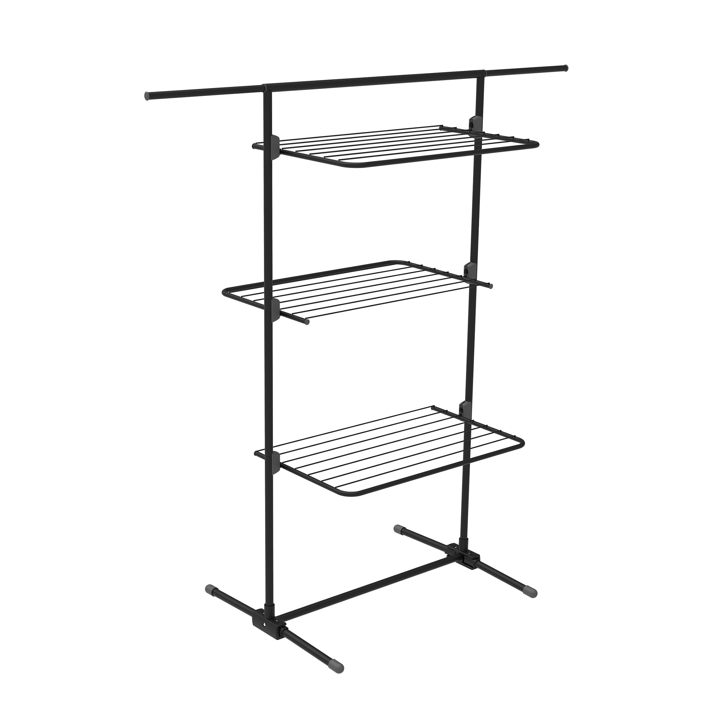 Rörets Kuivausteline Triple+ Musta