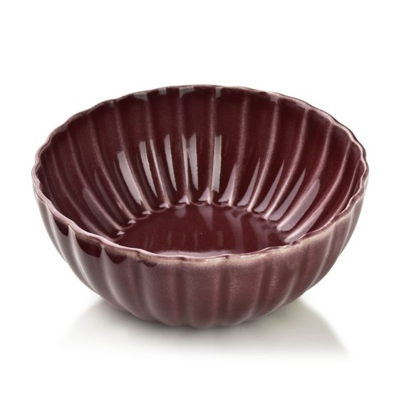 kulho posliini AffekDesign Evie Burgundy 16.7x16.7x6.7 viininpunainen 1kpl