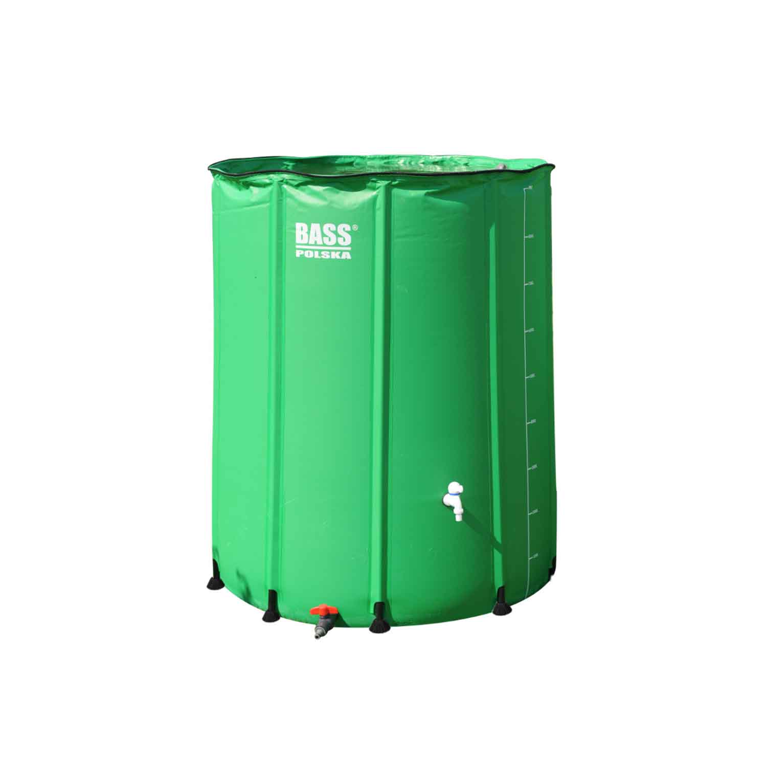Sadevesitynnyri 1000 l, vihreä