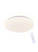 NETTLIFE LED - kattovalaisin, tähtitaivas makuuhuoneen, lamppu himmennettäväKaukosäätimellä 37W, lastenhuoneen lamppu, 28cm olohuoneeseen