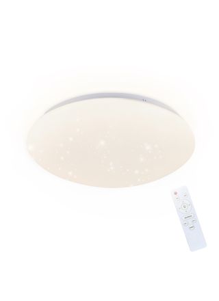 NETTLIFE LED - kattovalaisin, tähtitaivas makuuhuoneen, lamppu himmennettäväKaukosäätimellä 37W, lastenhuoneen lamppu, 28cm olohuoneeseen
