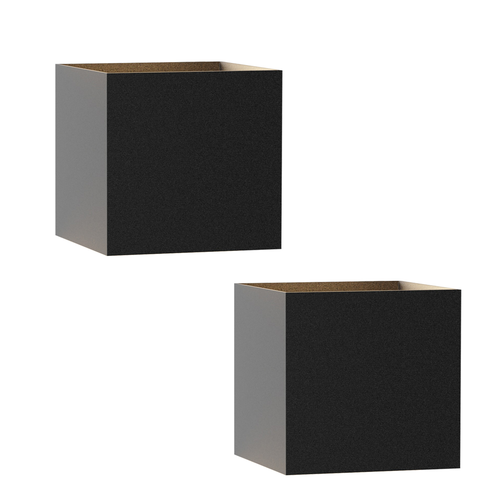 NETTLIFE LED - seinävalaisin, ulkoseinävalaisin, 2Kpl, ulkoseinävalaisin, sisä-/ylös - alas - asentoon, ulkovalaistus, musta, moderni, IP65