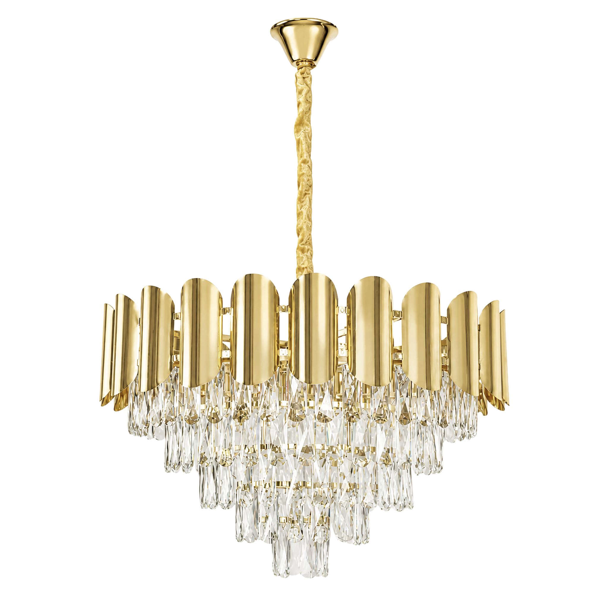 TOOLIGHT riippuvalaisin SWE100-CP Kulta, 60x60x38cm