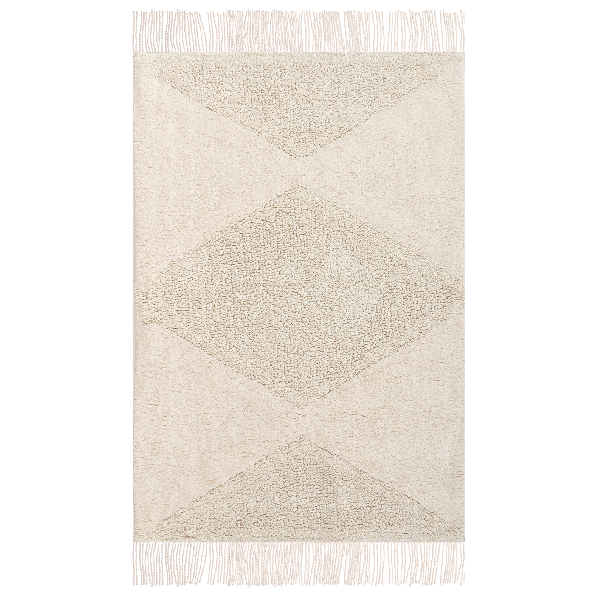Lastenmatto KHONOMA Vaaleanbeige 60 x 90 cm Puuvilla