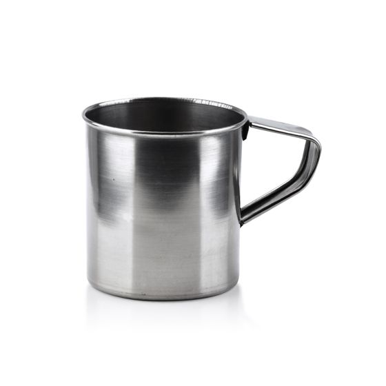 Muki Ruostumaton teräs COOKINI Basic Kitchen 700ml Ø10cm Hopea 1kpl