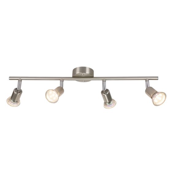 NETTLIFE säädettävä LED - kattospotti GU10 4 liekkiä säädettävät teollisuuskäyttöön tarkoitetut olohuoneen kattospottivalot