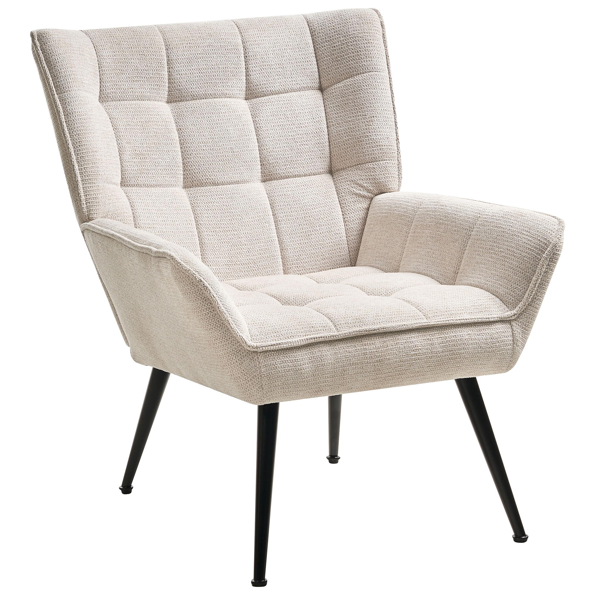 Nojatuoli BELLINGMO kangas Vaaleanbeige