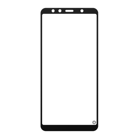 Näytönsuoja Samsung Galaxy A7 2018 Lasia 2.5D Mittatilaus