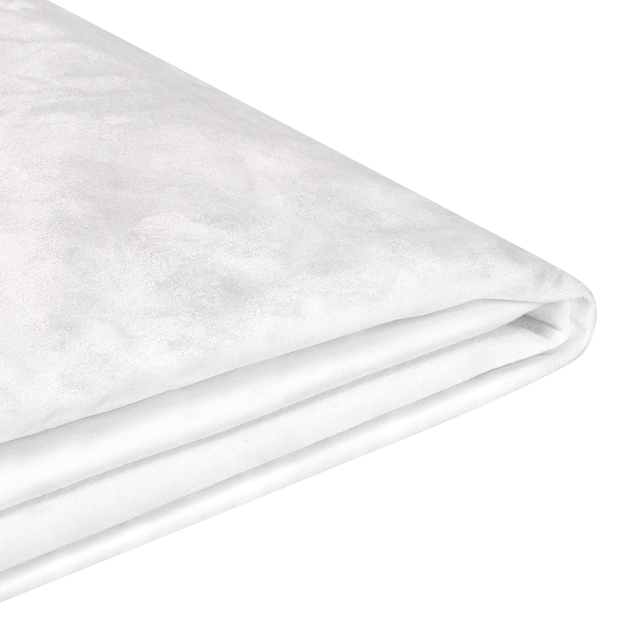 Sängynrungon päällinen Sametti FITOU 180 x 200 cm Valkoinen