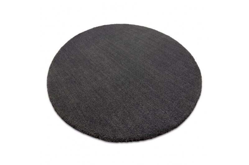 Moderni pestävä matto LATIO 71351100 pyöreä harmaa pyöreä 80 cm