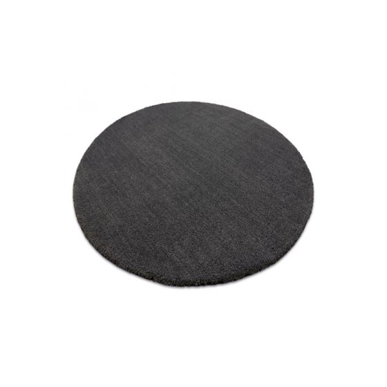 Moderni pestävä matto LATIO 71351100 pyöreä harmaa pyöreä 80 cm
