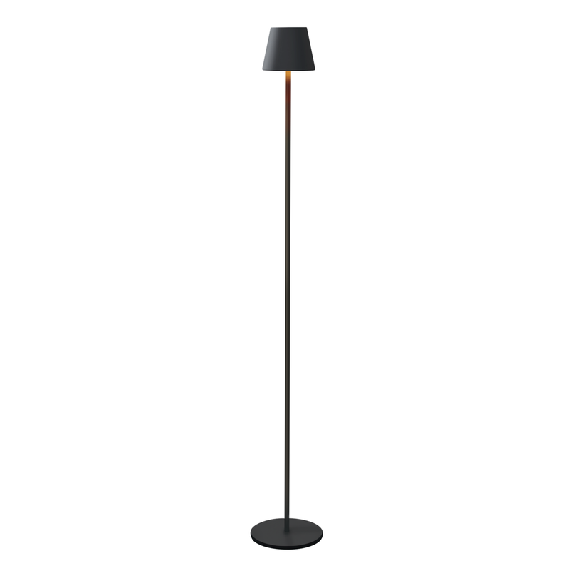 NETTLIFE LED-lattiavalaisin musta moderni himmennettävä 125 cm 3 värilämpötilaa USB olohuoneeseen