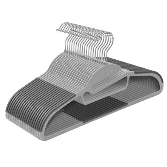 Muoviset vaateripustimet 20 kpl CRP41G