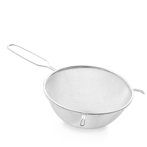 Tiheä terässeula siivilöintiin ja hankaukseen, halkaisija 200 mm - Hendi 635308