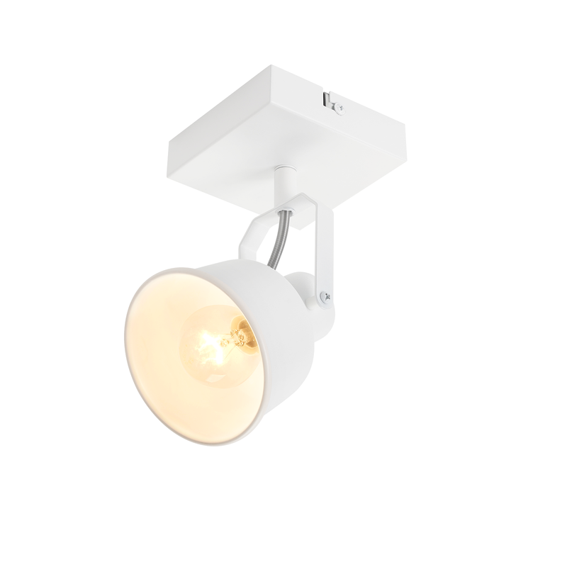 NETTLIFE Kattospotti, 1 liekki, vintage - seinävalaisin, E14, korkealaatuinen, retrohenkinen, säädettävä 350°, MAX. 40W