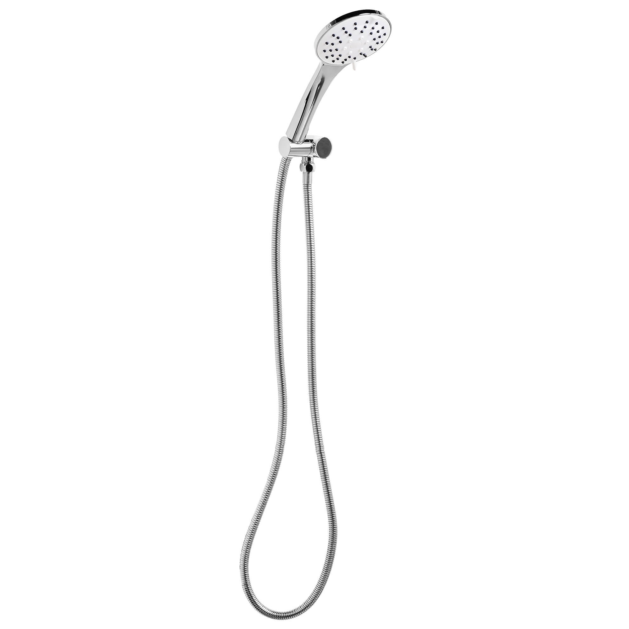 Käsisuihku letkulla CHURUN 4 toimintoa Hopea