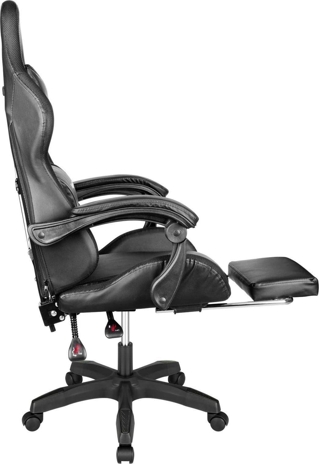 Kruger & Matz GX-150 pelituoli valkoinen/pinkki (5901890068635)